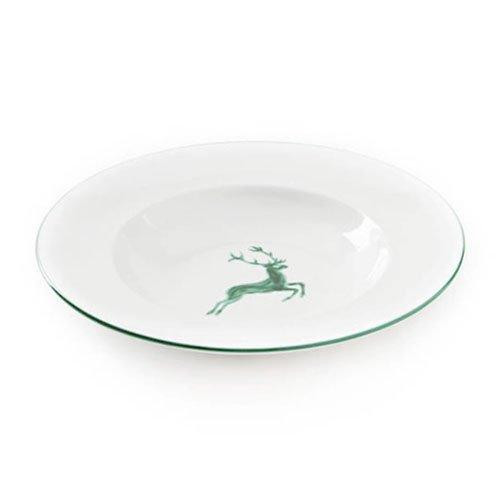 Gmundner Keramik Grüner Hirsch Pasta plate Gourmet d: 29 cm / h: 4,5 cm