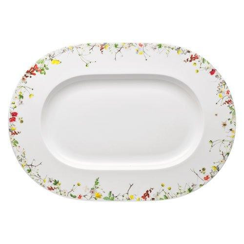 Rosenthal Brillance Fleurs Sauvages Plate 41x29 cm