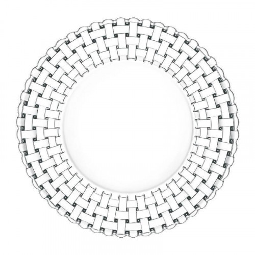 Nachtmann Bossa Nova Glass dinner plate set 2 pcs 27 cm
