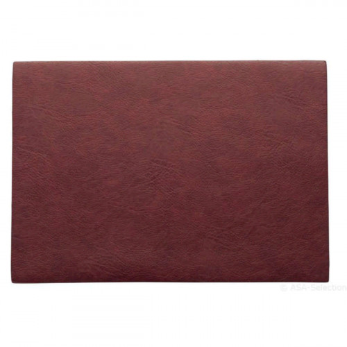 ASA SELECTION Table Tops Vegan Leather Rosewood table mat 33x46 cm