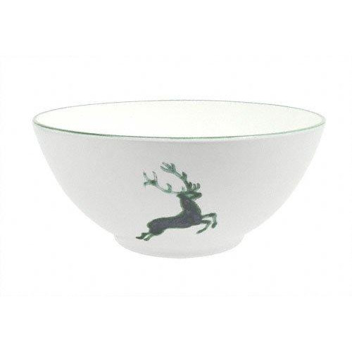 Gmundner Keramik Grüner Hirsch Bowl d: 23 cm / 1.5 L