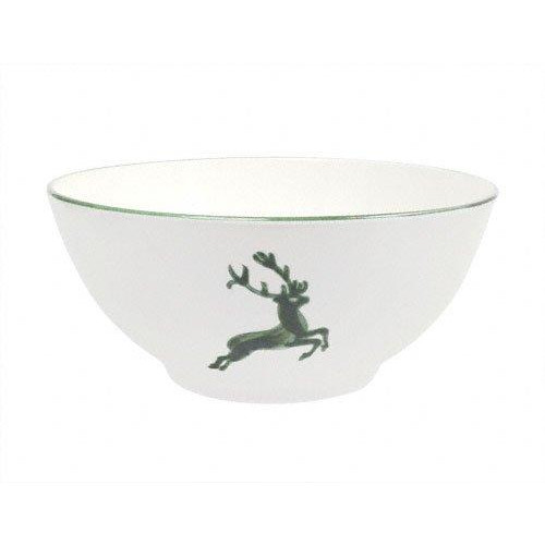 Gmundner Keramik Grüner Hirsch Bowl d: 27 cm / 2,5 L