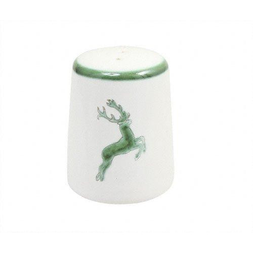 Gmundner Keramik Grüner Hirsch Smooth pepper shaker h: 5.8 cm