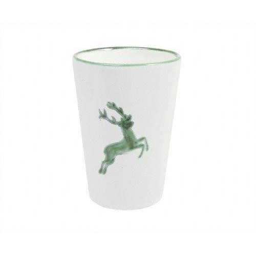 Gmundner Keramik Grüner Hirsch Drinking cup 0.28 L / h: 11 cm