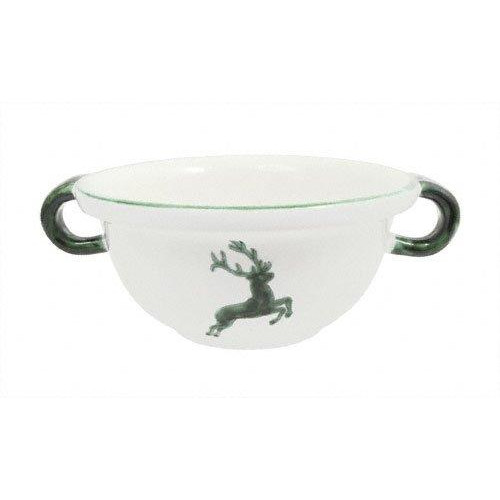 Gmundner Keramik Grüner Hirsch Bowl d: 17 cm / 0,6 L