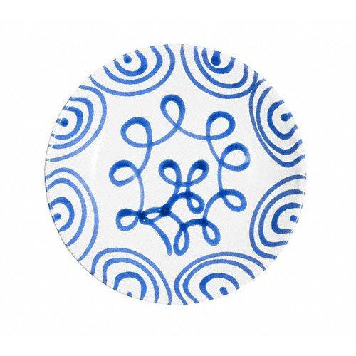 Gmundner Keramik Blaugeflammt Soup plate Cup 20 cm