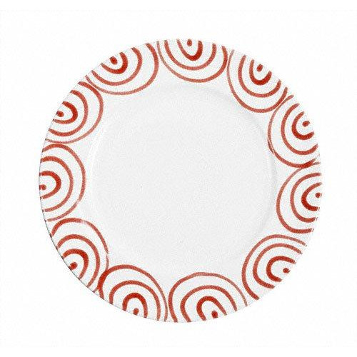 Gmundner Keramik Rotgeflammt Dinner Plate Gourmet 29 cm