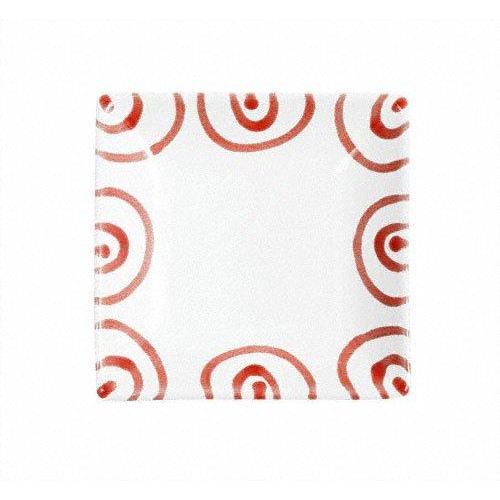 Gmundner Keramik Rotgeflammt Snack bowl 11x11x2.8 cm
