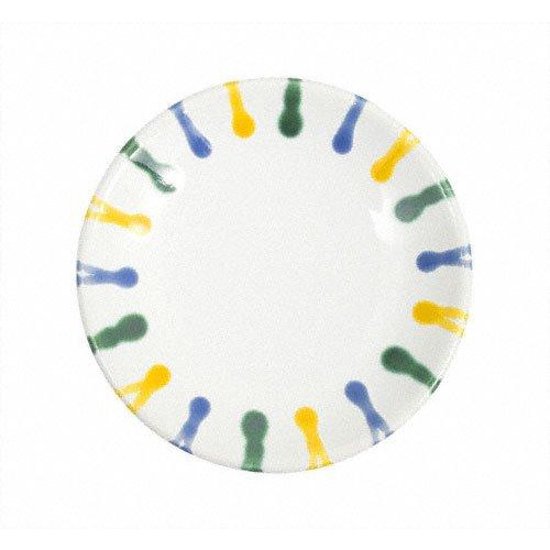 Gmundner Keramik Buntgeflammt Smooth moka/espresso saucer d: 11 cm