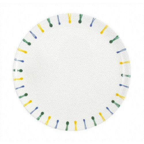 Gmundner Keramik Buntgeflammt Charger plate Cup d: 32 cm / h: 2.2 cm