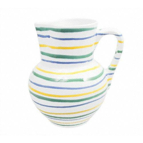 Gmundner Keramik Buntgeflammt Jug Viennese form 1.5 L / h: 20 cm