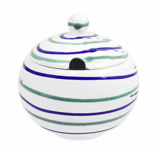 Gmundner Ceramics Traunsee Sugar Bowl Smooth with Cutout 10 cm
