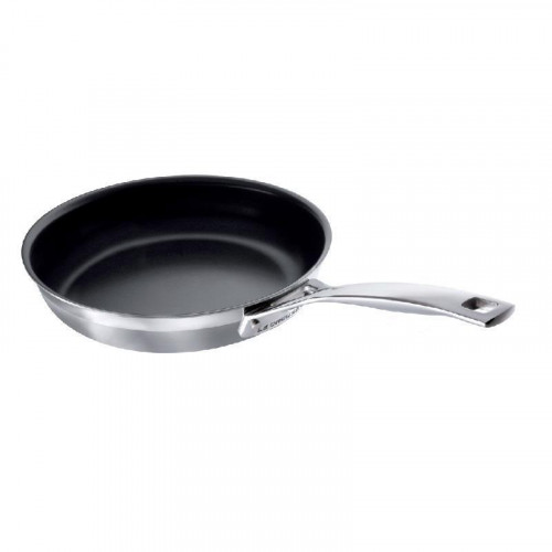 Le Creuset 3-PLY Edelstahl Kochgeschirr 20 cm non-stick coated frying pan