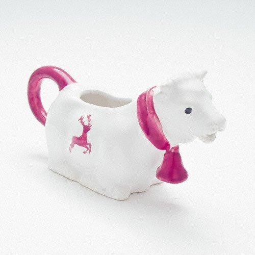 Gmundner Keramik Roter Hirsch Milk jug Dairy cow 0.16 L / h: 9.2 cm