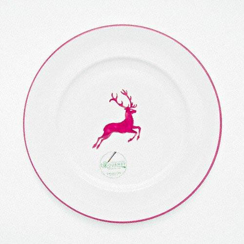 Gmundner Keramik Roter Hirsch Gourmet dinner plate d: 29 cm / h: 2.2 cm