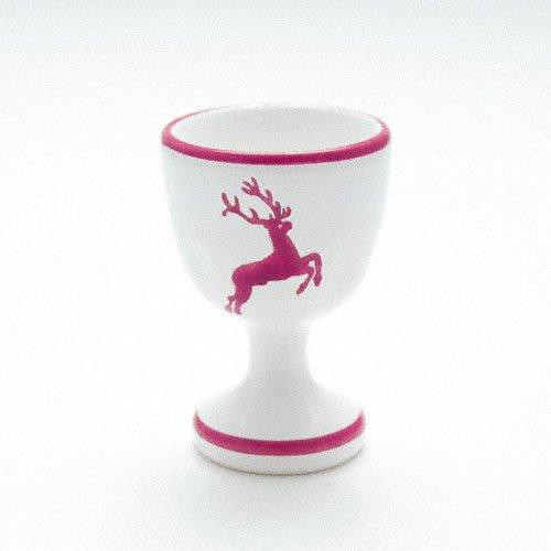 Gmundner Keramik Roter Hirsch Egg cup smooth d: 4.9 cm / h: 7.5 cm