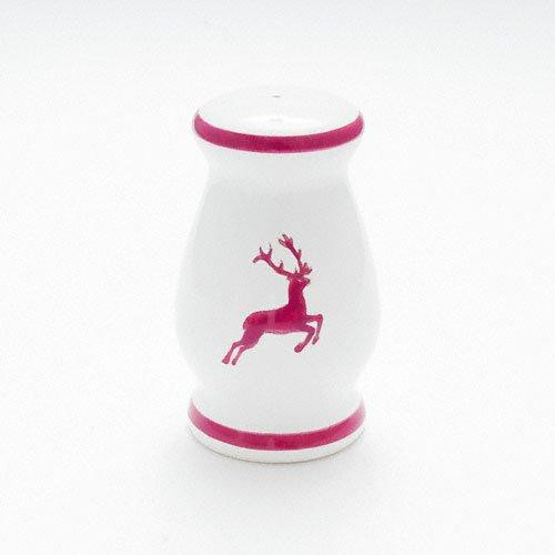 Gmundner Keramik Roter Hirsch Bulbous pepper shaker h: 8.5 cm