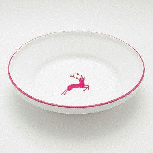 Gmundner Keramik Roter Hirsch Rice bowl without handle d: 32 cm / h: 7,4 cm
