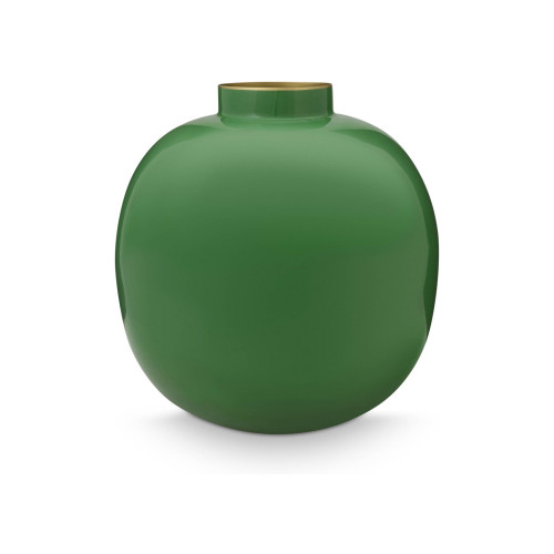 Pip Studio Home Accessories Vase Metall Green 23 cm
