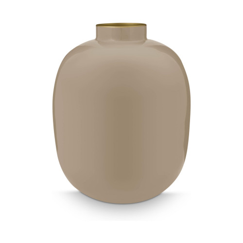 Pip Studio Home Accessories Vase Metall Khaki 32 cm