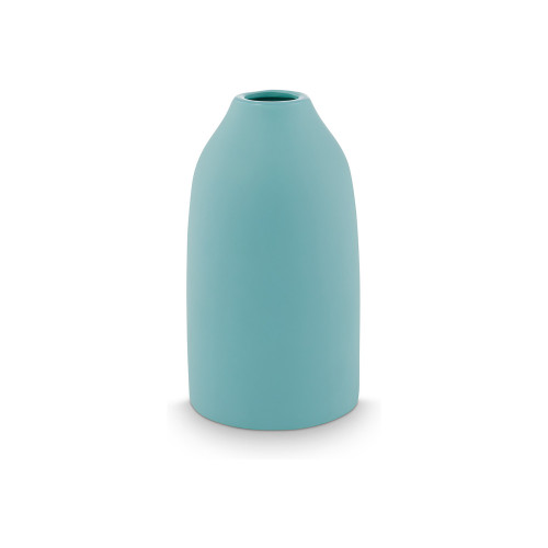 Pip Studio Blooming Tales Blue Ceramic Vase Matt Blue 20 cm