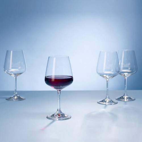 Villeroy & Boch Ovid Kristallglas Drinking glass for red wine 4-piece set 0.59 L / h: 215 mm