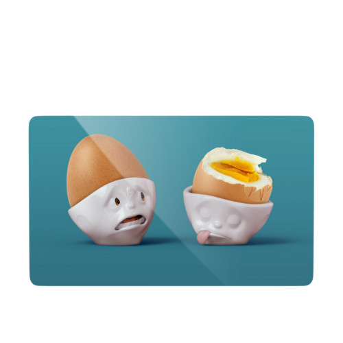 Fiftyeight Products TV Tassen Breakfast Board "Half as Bad" 23x14 cm