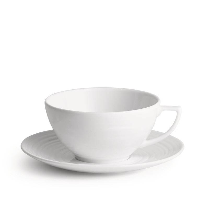 Wedgwood Jasper Conran Coffee cup tea cup 0.23 L with saucer Strata 2 pieces