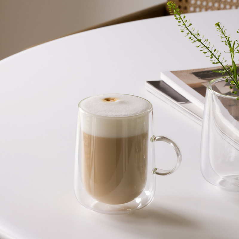 Bicchiere Latte Macchiato Villeroy & Boch Artesano – Doppia Parete In Vetro Borosilicato, 360 Ml, Per Caldo E Freddo