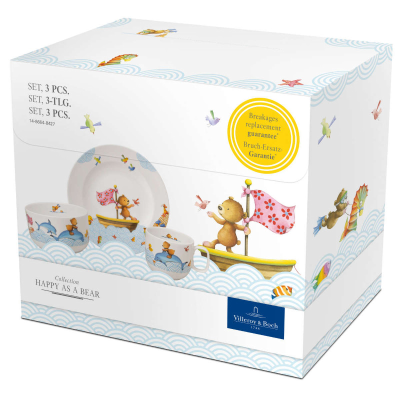 Villeroy & Boch Happy as a Bear Set 3-pcs.