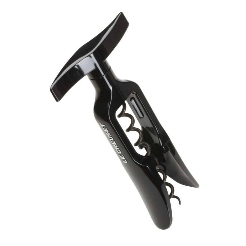 Le Creuset corkscrew and bottle opener floor model TM100 black