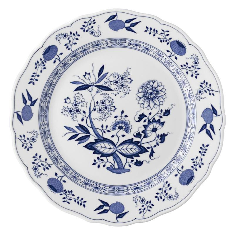 Blue top onion plates