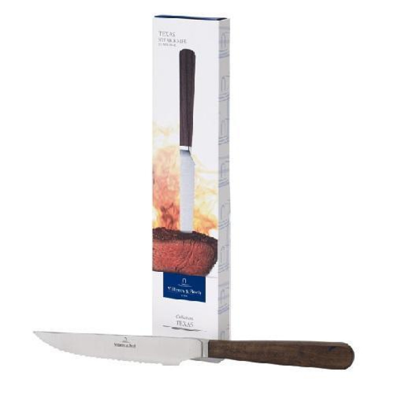 Villeroy & Boch Texas Steak knife with wooden handle 232 mm