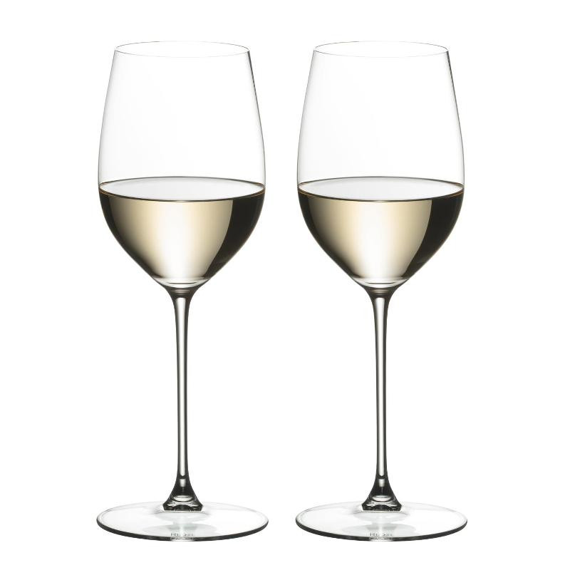 Set of 2 Riedel Veritas Wine Series Viognier/Chardonnay Glass 