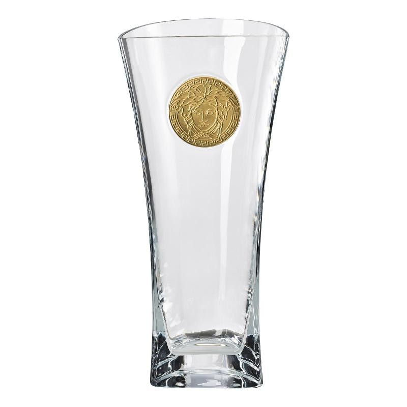 Rosenthal Versace Medusa Madness Vase Glas Clear 40 cm