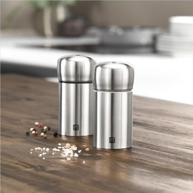 Zwilling 39500-019 Pepper Mill, Stainless Steel, Manual, Ceramic, Pepper  Grinder, Pepper, Spice