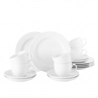 Seltmann Weiden Rondo / Liane Weiß Coffee Set 18-pc
