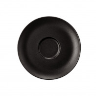 Seltmann Weiden Liberty Velvet Black Large combo saucer 16.5 cm