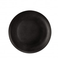 Seltmann Weiden Liberty Velvet Black Breakfast plate round 22.5 cm