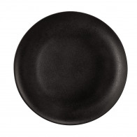 Seltmann Weiden Liberty Velvet Black Round dinner plate 27.5 cm