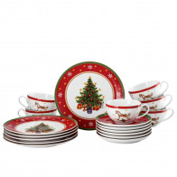 Hutschenreuther Happy Wintertime Coffee set 18 pieces