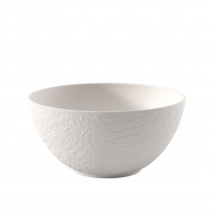 Villeroy & Boch Manufacture Rock blanc Salad bowl 24 cm