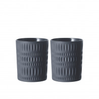 Nachtmann Ethno Mug black 2-piece