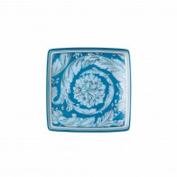 Rosenthal meets Versace Barocco Teal Square flat bowl 9 cm
