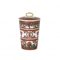 Rosenthal Versace I love Baroque Holiday Duftkerze groß mit Deckel 14 cm