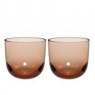 like. by Villeroy & Boch Like Glass Clay Like Clay Water Glass Set 2 pcs 0.28 L
