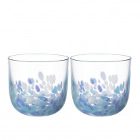 like. by Villeroy & Boch Like Glass Confetti Water glass set 2 pcs