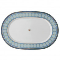 Swarovski x Rosenthal SIGNUM Azure Plate 40 cm