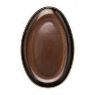 Rosenthal Junto Bronze - Steinzeug Plate 25 cm