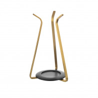 Zieher DryPod Trockengestell mit Abtropfschale, messing 26 cm